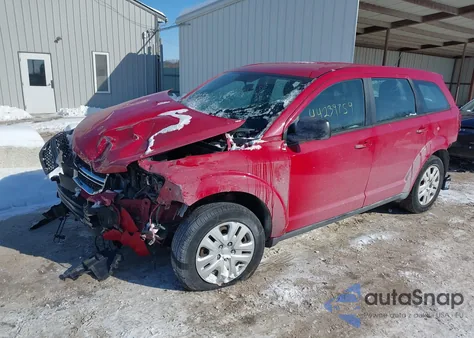 2013 Dodge Journey Se z USA, uszkodzony, nr VIN 3C4PDCAB0DT713641